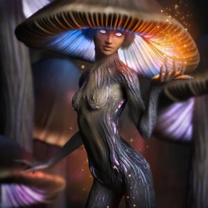 Vaispora HD for Genesis 8.1 Female – Mystical Mushroom Swamp Fairy Character