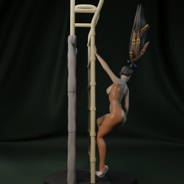 Eve 3D Print Model – Stellar Blade Character STL Files for 3D Printing - Image 3