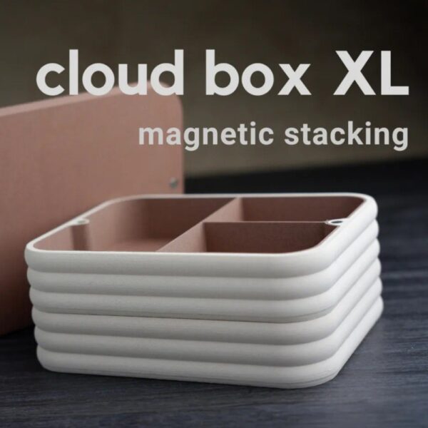Cloud Box XL – Modular, Magnetically Stackable Storage Solution