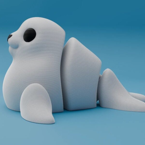 Articulated Seal Pup – 3D-Printable Flexi Seal Toy - Image 3