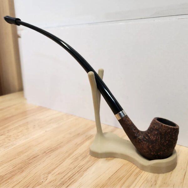 Tobacco Smoking Pipe Stand – Adjustable Holder for Long & Short Stem Pipes - Image 3