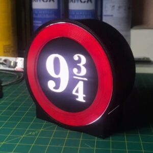 Harry Potter Platform 9¾ LED Lamp – Magical Lighting for Fans
