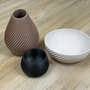 Single Spiral Vase – 3D Printable Modern Decorative Vase for Home Decor