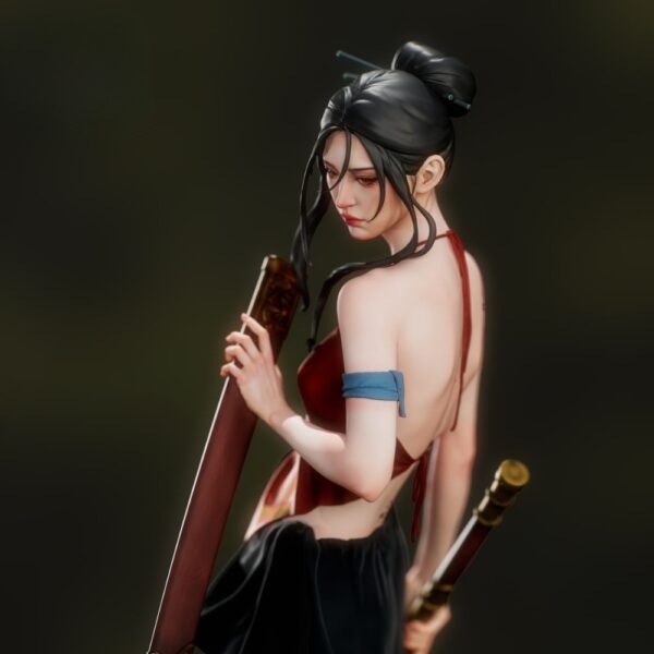 Vietnamese Swordsman – 3D Printable Model of a Traditional Warrior - Image 3