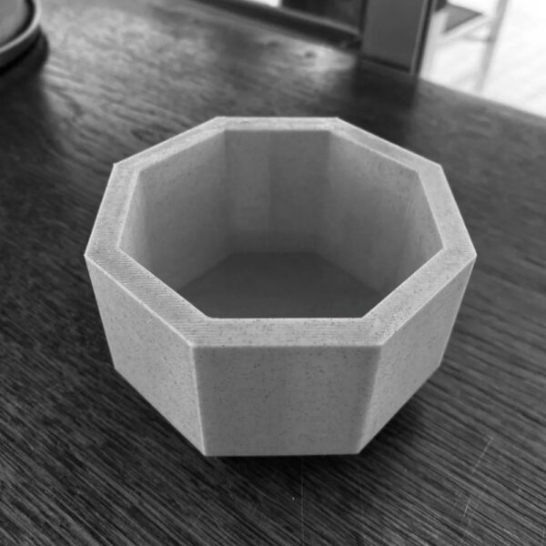 Design Octagonal Succulents Planter – Modern Geometric Pot for Indoor Plants - Image 3