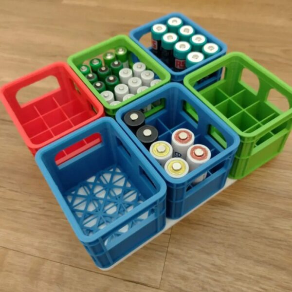 Battery Storage Boxes – Modular Organizer for AA, AAA, and More - Image 3