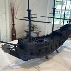The Black Pearl Printable Model – 3D Printable Pirate Ship from Pirates of the Caribbean