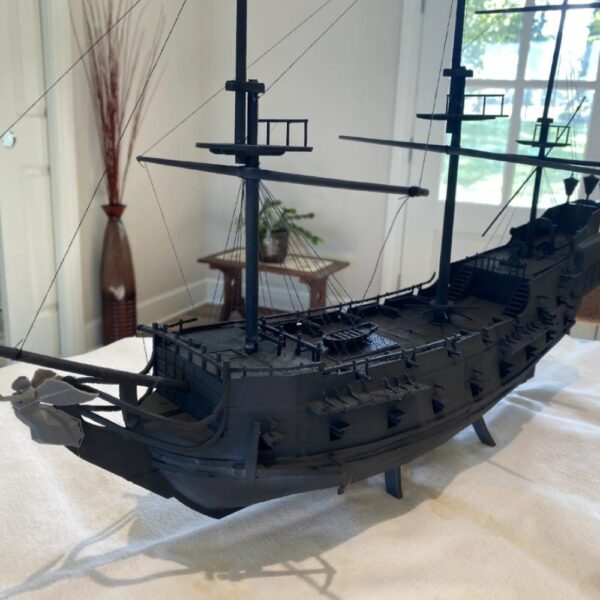 The Black Pearl Printable Model – 3D Printable Pirate Ship from Pirates of the Caribbean