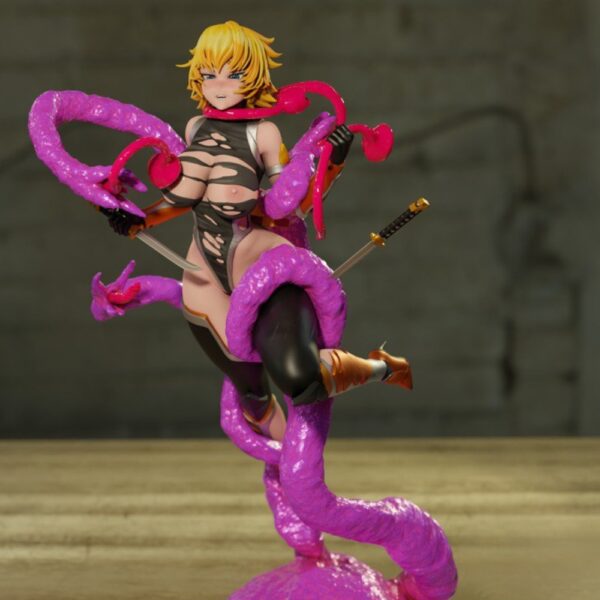 Momoji – Igawa Sakura (Taimanin) 3D Model | High-Detail STL for Cosplayers & Collectors - Image 5