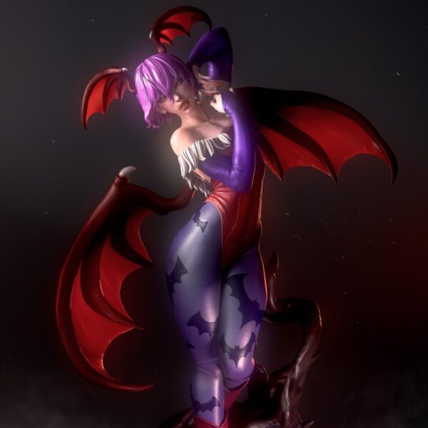 Lilith Aensland – 3D Printable Model from Darkstalkers - Image 3