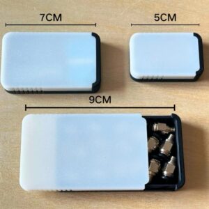 Mini Pocket Slide Box (5 cm | 7 cm | 9 cm) – Compact, Sliding Storage Box for Everyday Use
