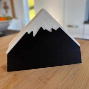 Mountain Coffee Filter Holder – Stylish & Functional Storage for Your Coffee Filters