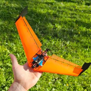 FPV Wing Racer – Rev.2 – High-Speed Drone Racing Wing for Ultimate Flight Experience