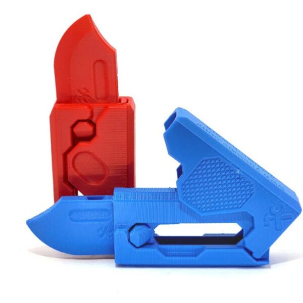 Print-In-Place Gravity Knife V1 – Fully Functional, No Assembly 3D Printed Knife - Image 2
