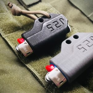 Mini BIC J25 Lighter Sleeve – Snap-On Protection for Enhanced Durability