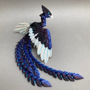 I.Magina3D – Phoenin: Articulated Phoenix STL Model for 3D Printing