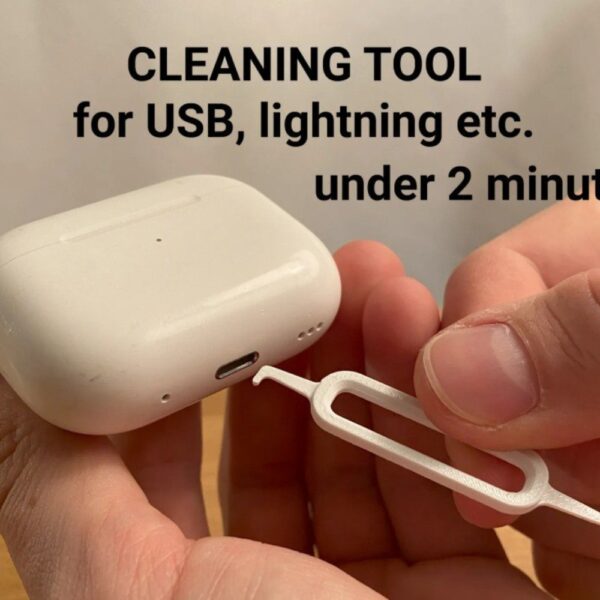 Charger Port Cleaning Tool – USB-C & Lightning Compatible | Restore Charging Performance