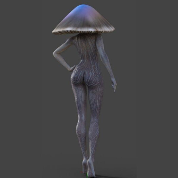 Vaispora HD for Genesis 8.1 Female – Mystical Mushroom Swamp Fairy Character - Image 2