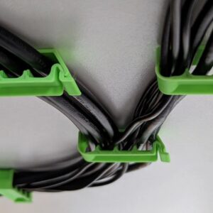 Klamma & Klippt – Modular Locking Cable Clips for Tidy & Customizable Cable Management