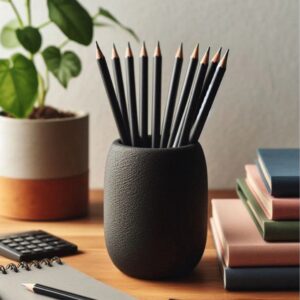 Round Pencil Holder – Deltaprints | 3D-Printable "Dragon Skin" Design