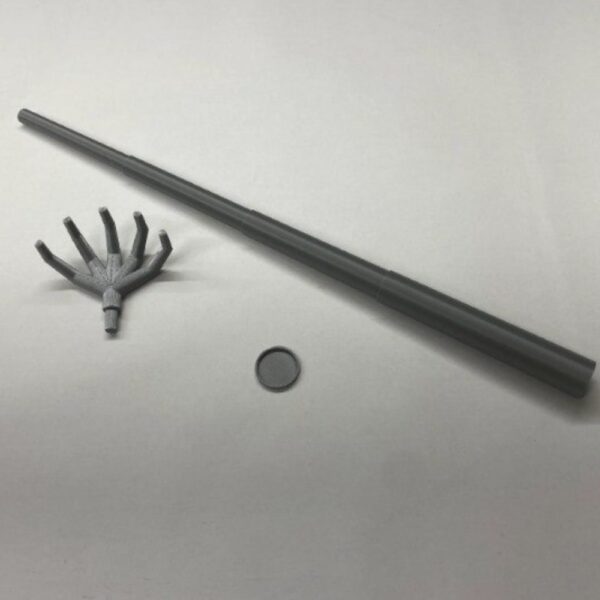 Scratch-Attach Telescopic Back Scratcher V1.0 – 3D Printable, Modular, No Screws - Image 2