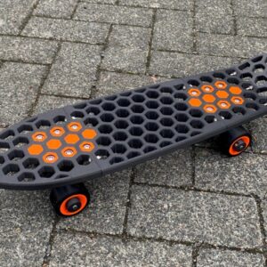 Skateboard MK2 – Fully 3D‑Printed Mini Cruiser (55 cm) for Urban Riding