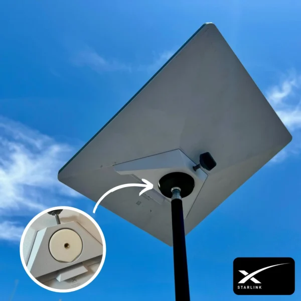 Starlink Mini Pole-Mount to Tripod Adapter – 3D Printable, Easy Mounting for Your Starlink System - Image 5
