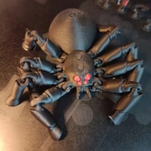 Flexi Spider V5 STL – MELS 3D LABS Edition | Ultra-Poseable 3D Printable Arachnid