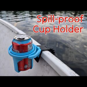 Poolside Drink Holder STL – 3D Printable Cup Mount for Pools, Docks & Boats (Heavy-Duty Design)