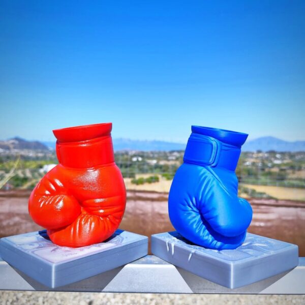 Boxing Glove Desk Organizer STL – 3D Printable Sporty Pen Holder (Fight-Themed Office Decor) - Image 2