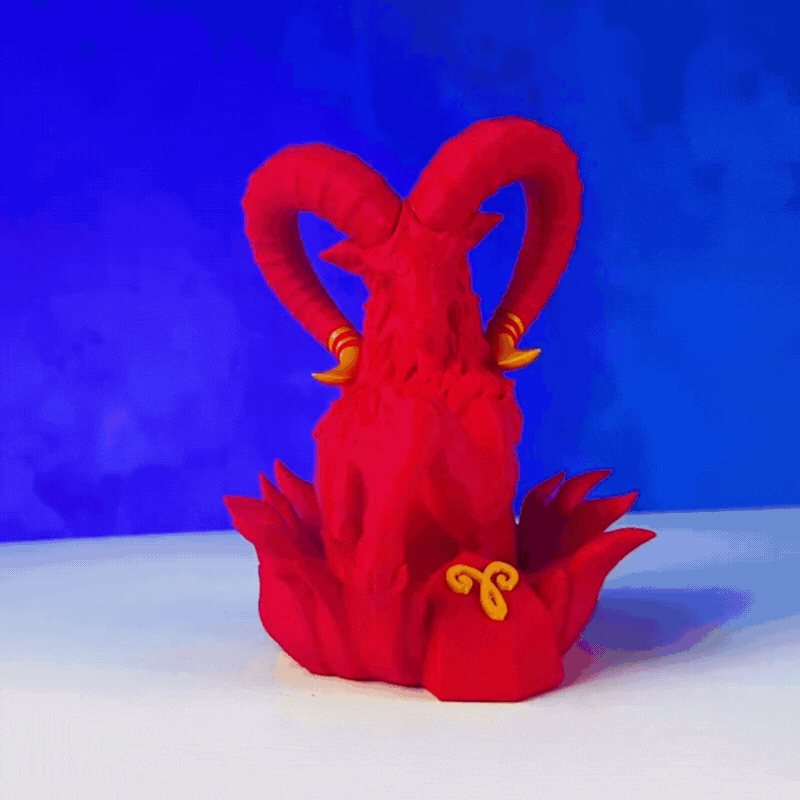 Aries Zodiac Sign Decor – Bold Ram Astrology Wall Art / Jewelry