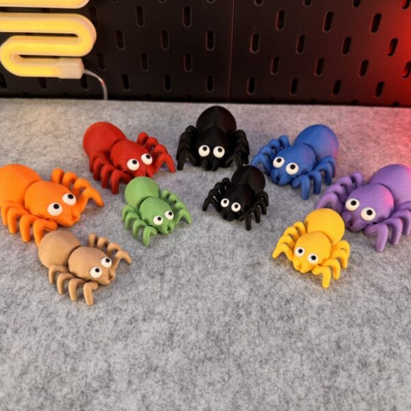 Articulated Cute Spider Toy – Poseable & Movable Fun Collectible for Kids & Adults - Image 2