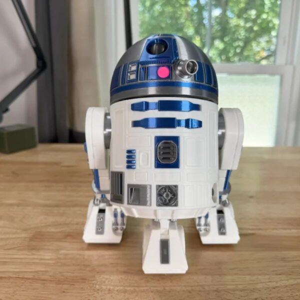 Build-A-Droid R2-D2 Kit – DIY Star Wars Robot Model with Lights & Sounds (STEM Toy for Kids & Adults) - Image 2