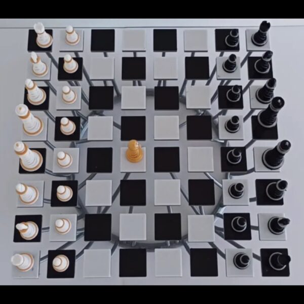 Q*Bert Floating Chess – 3D Isometric Board Game | Retro Puzzle-Meets-Strategy - Image 2