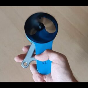 Manual Hand‑Propeller Fan – Portable No‑Battery Cooling Fan for Summer