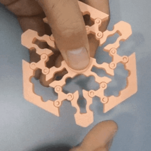 Bistable Spinner Gyroscope – 3D Printed Kinetic Toy with Dual Stability Modes | Fidget & STEM Educational Tool