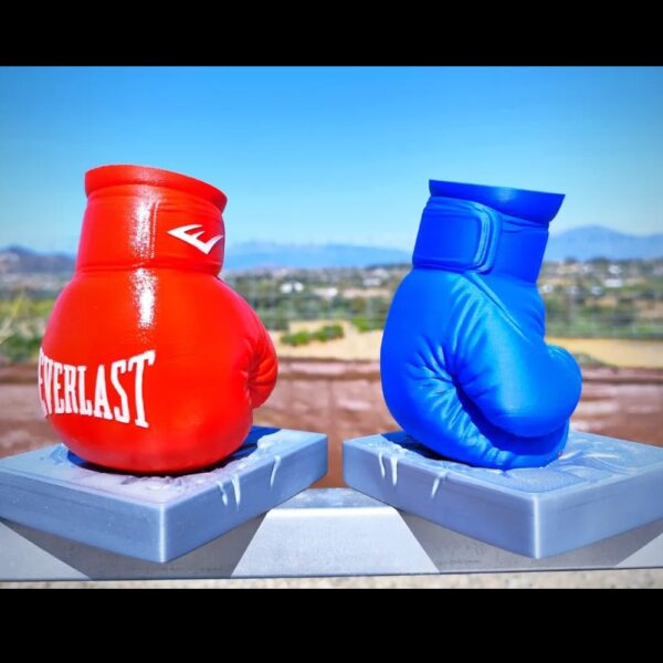 Boxing Glove Desk Organizer STL – 3D Printable Sporty Pen Holder (Fight-Themed Office Decor) - Image 3