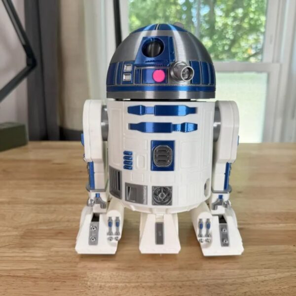 Build-A-Droid R2-D2 Kit – DIY Star Wars Robot Model with Lights & Sounds (STEM Toy for Kids & Adults) - Image 3