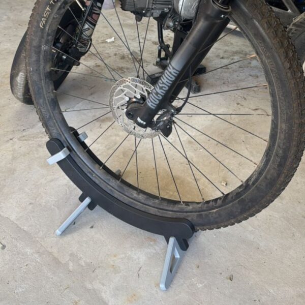 Bicycle Wheel Holder – Heavy-Duty Bike Wheel Stand for Storage & Repair | Fits 24"-29" Wheels - Image 3