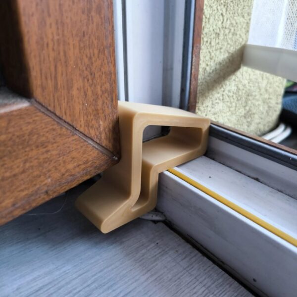 PVC Window Stopper – Adjustable Sash Limiter for Tilt & Turn Windows | Child Safety Restrictor - Image 3