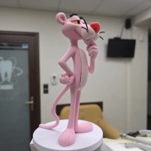Pink Panther STL – 3D Printable Model (AMS-Free, Easy Assembly, Single-Color Design)