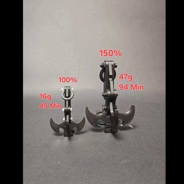 Universal PETG 20 kg Hook – Heavy-Duty 3D-Printed Bracket - Image 3