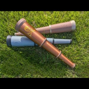 Folding Pirate Telescope STL – 3D Printable Collapsible Spyglass for Cosplay & Decor (No Supports Needed)