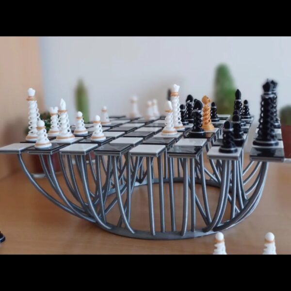 Q*Bert Floating Chess – 3D Isometric Board Game | Retro Puzzle-Meets-Strategy - Image 4