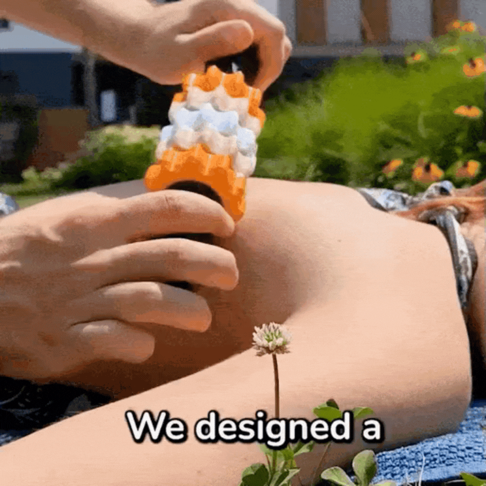 Modular Customizable Massage Roller – Adjustable Intensity for Targeted Muscle Relief