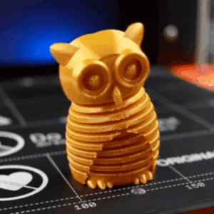 Owl Spring Toy STL – 3D Printable Bouncy Bird Model (Fun Desk Decor & Fidget Toy)