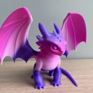 Night Fury-Inspired Dragon Figure – Toothless-Like Collectible Toy & Decor (Resin/PVC)