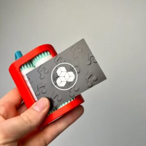 "Melody Symbol" Embossing Roller – Music-Themed Debossing Tool for Elegant Business Cards & Stationery