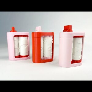 Heart & Lips Embossing Roller – Romantic Texture Tool for Love-Themed Business Cards & Wedding Stationery