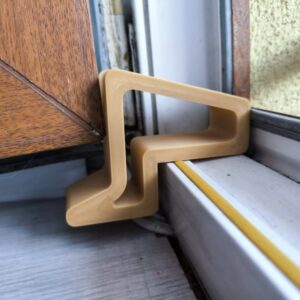 PVC Window Stopper – Adjustable Sash Limiter for Tilt & Turn Windows | Child Safety Restrictor